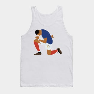 Kylian Mbappe minimalist illustration Tank Top